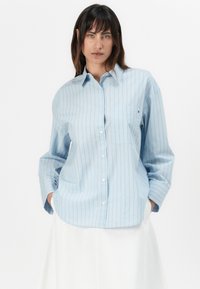 Tommy Hilfiger COTTON MIDI - Jupe trapèze - white