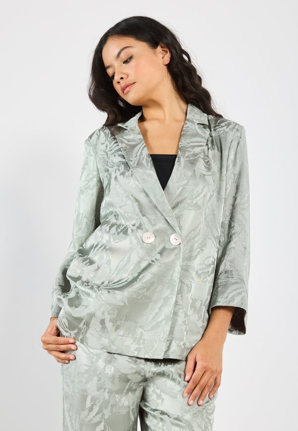 BLAZER AND TROUSERS SET - Blazer - sage2