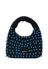 TOP HANDLE BEADED - Geantă de mână - black