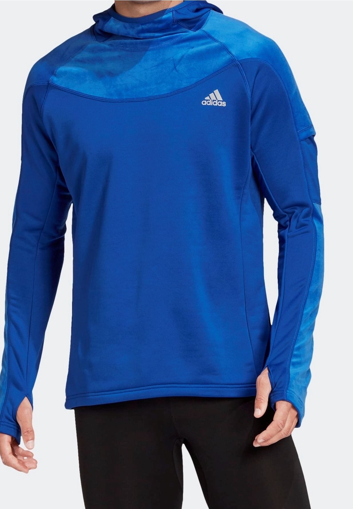 adidas Performance Hoodie blue/blauw (Pre-owned)