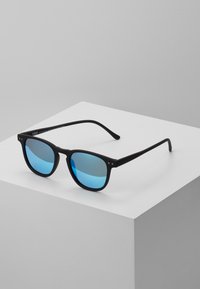 Urban Classics - ARTHUR WITH CHAIN - Sunglasses - black/blue Thumbnail Image 1