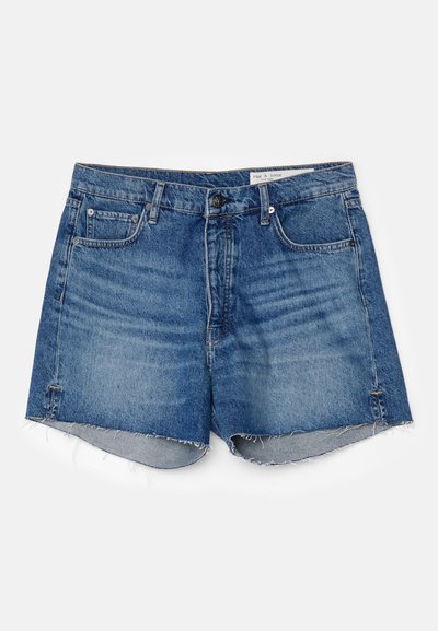 rag & bone VINTAGE CUT OFF - Džinsa auduma šorti - blue denim