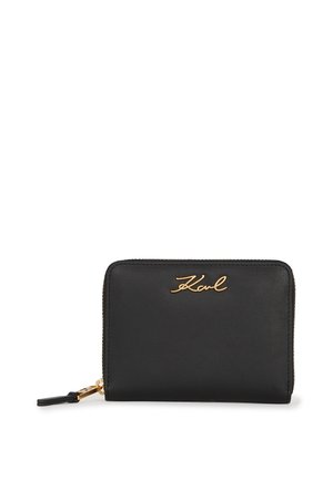 WALLET MEDIUM SIGNATURE ZIP-AROUND - Wallet - black gold