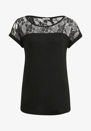 LASCANA, T-Shirt print - schwarz
