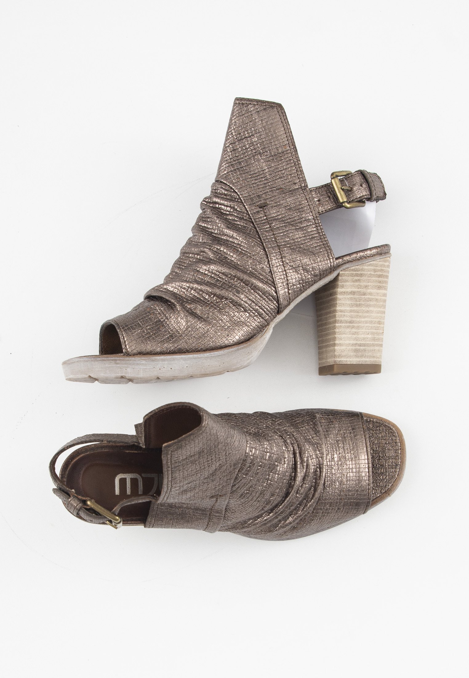 MJUS Sandalen met hoge hak - brown/bruin - (Pre-owned) - Zalando.nl