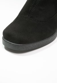 Topshop Botas mosqueteras - black
