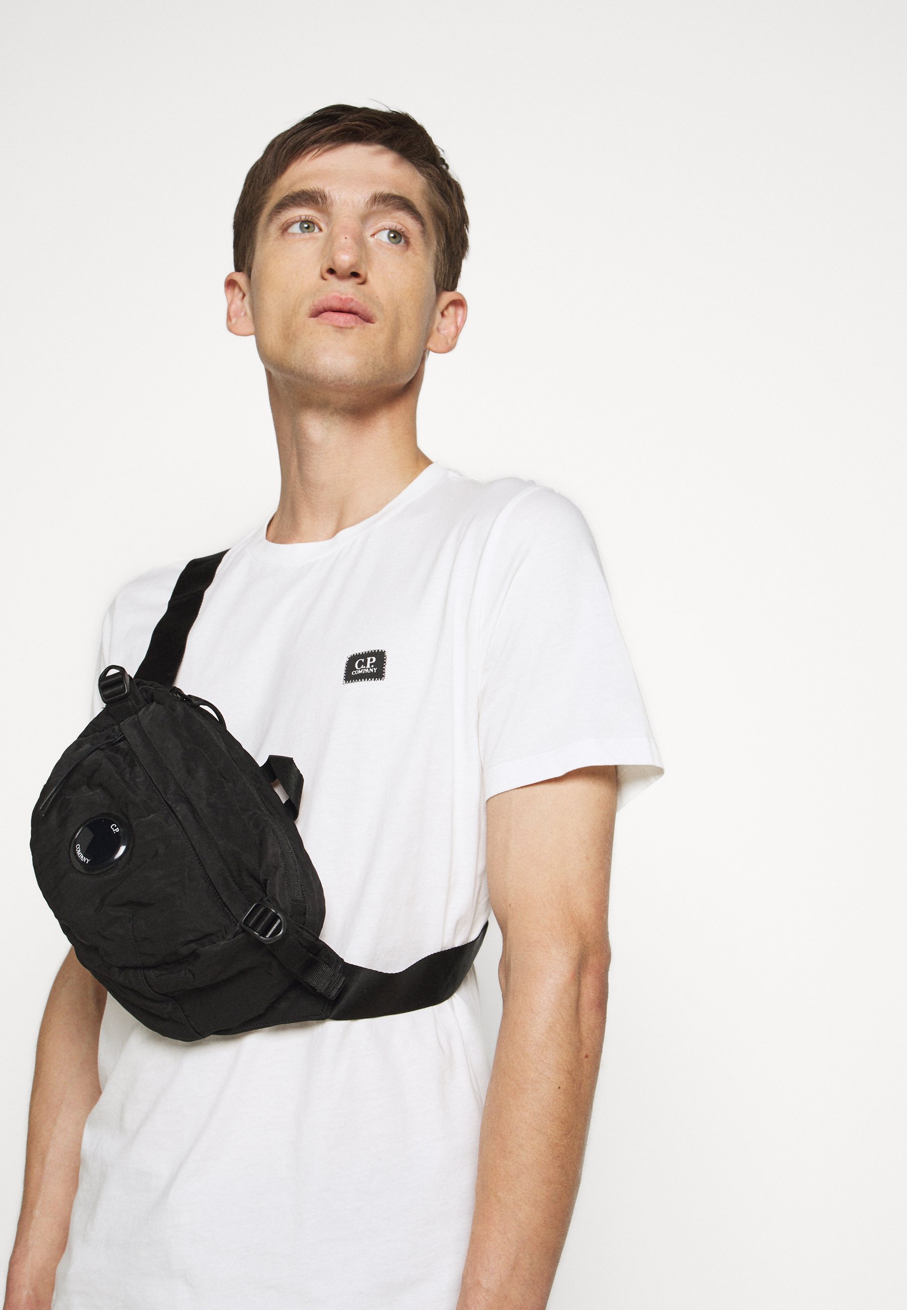 C.P. Company BAG Rumpetaske blacksvart Zalando.no C.P. Company Dunjakke blacksvart Zalando.no