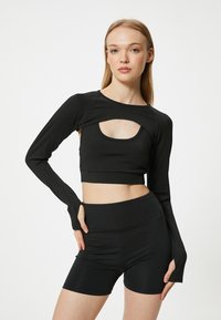 Koton CREW NECK - Alustoppi - black