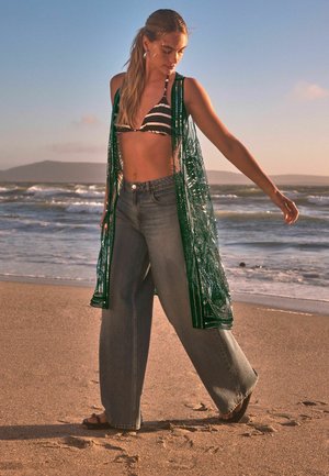 Next SEQUIN COVER-UP - Vesta - khaki green