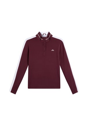 J.LINDEBERG Sports, HERTTA LONG SLEEVE POLO - Long sleeved top - winetasting