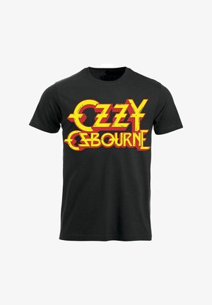 rockshirts OZZY LOGO - Triko s potiskem - black