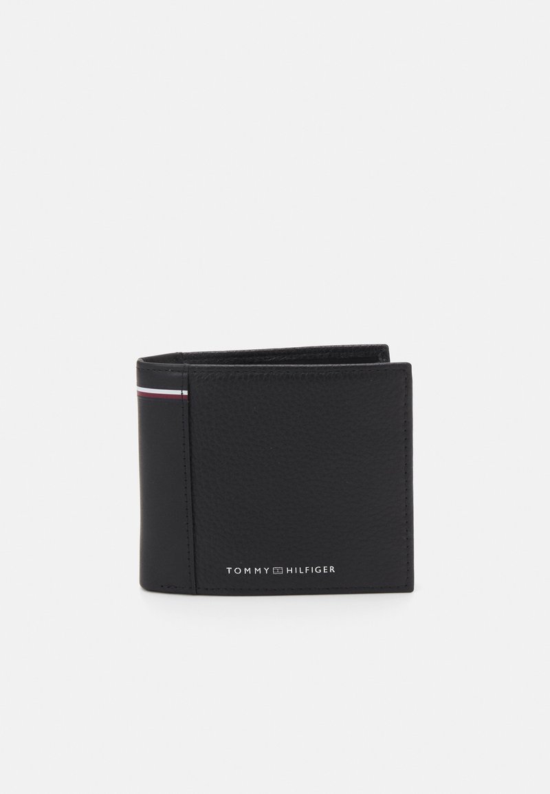 Tommy Hilfiger TRANSIT FLAP AND COIN - Peněženka - black