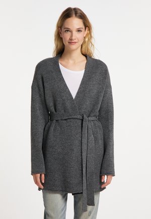 DreiMaster, DREIMASTER STRICKJACKE - Gilet - grau melange