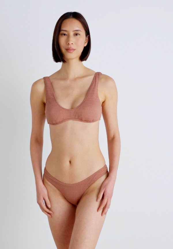 DIVE HIGH CUT RIO - Bikini bottoms - bronze2