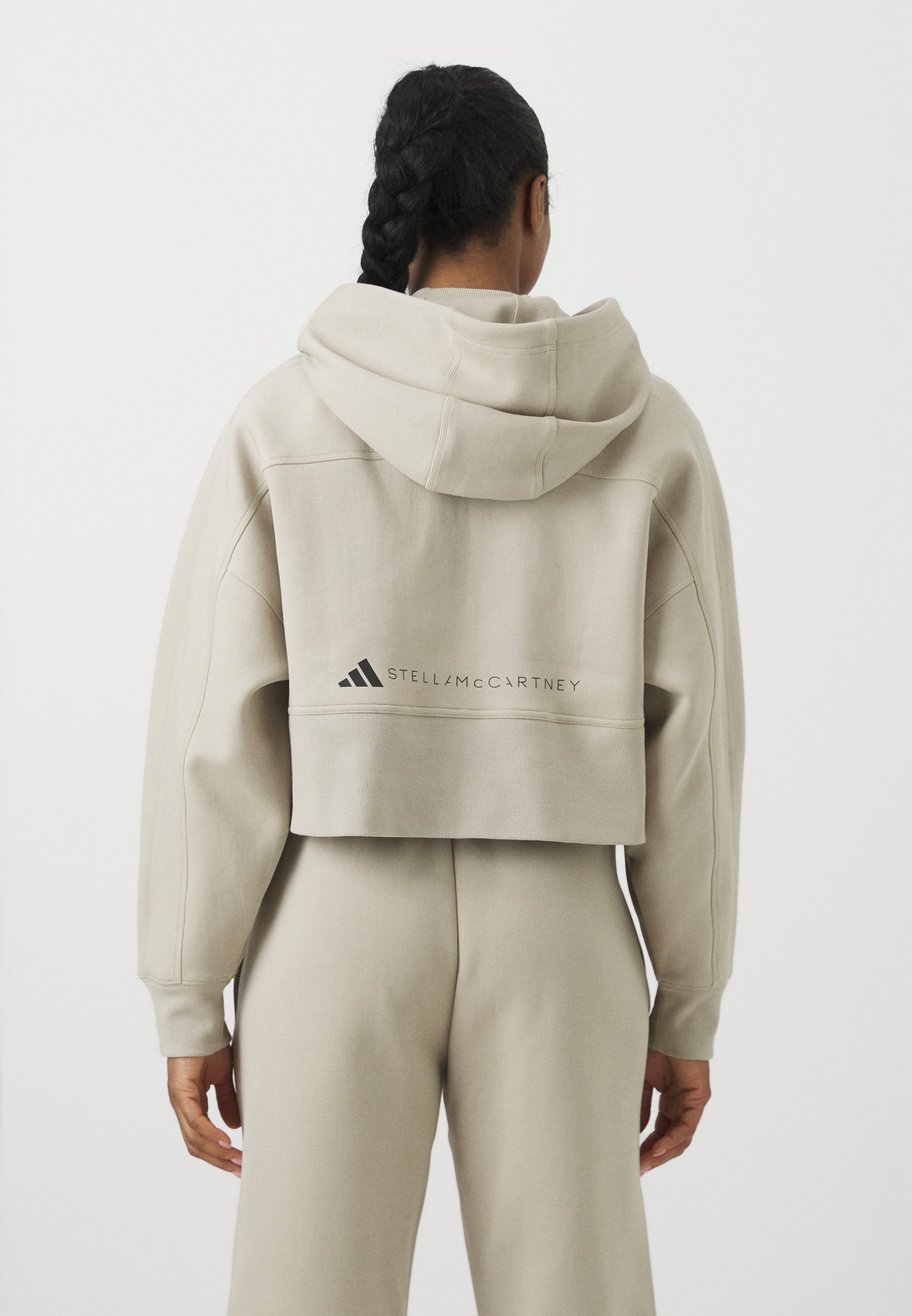 adidas by Stella McCartney - 新品adidas by stella mccartney zip hoodie adidas adidas by Stella McCartney Full-Zip Hoodie - Black