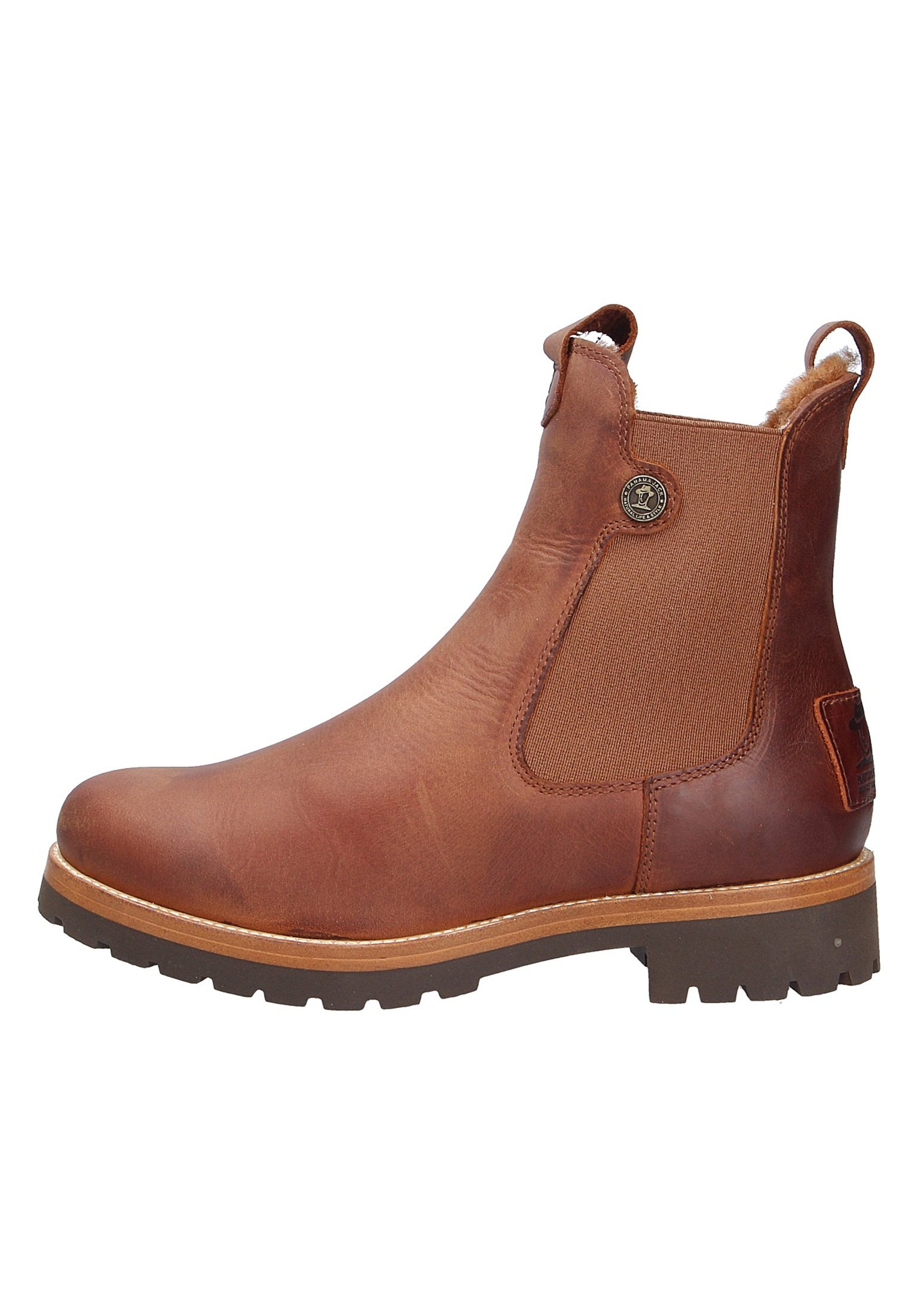leather boots panama jack nieve