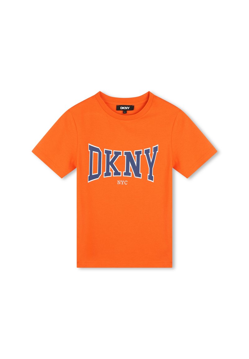 DKNY T-shirt print oranje