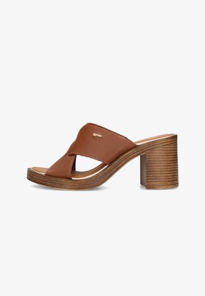 IGI&CO, 1194211 - Ciabattine con tacco - cognac