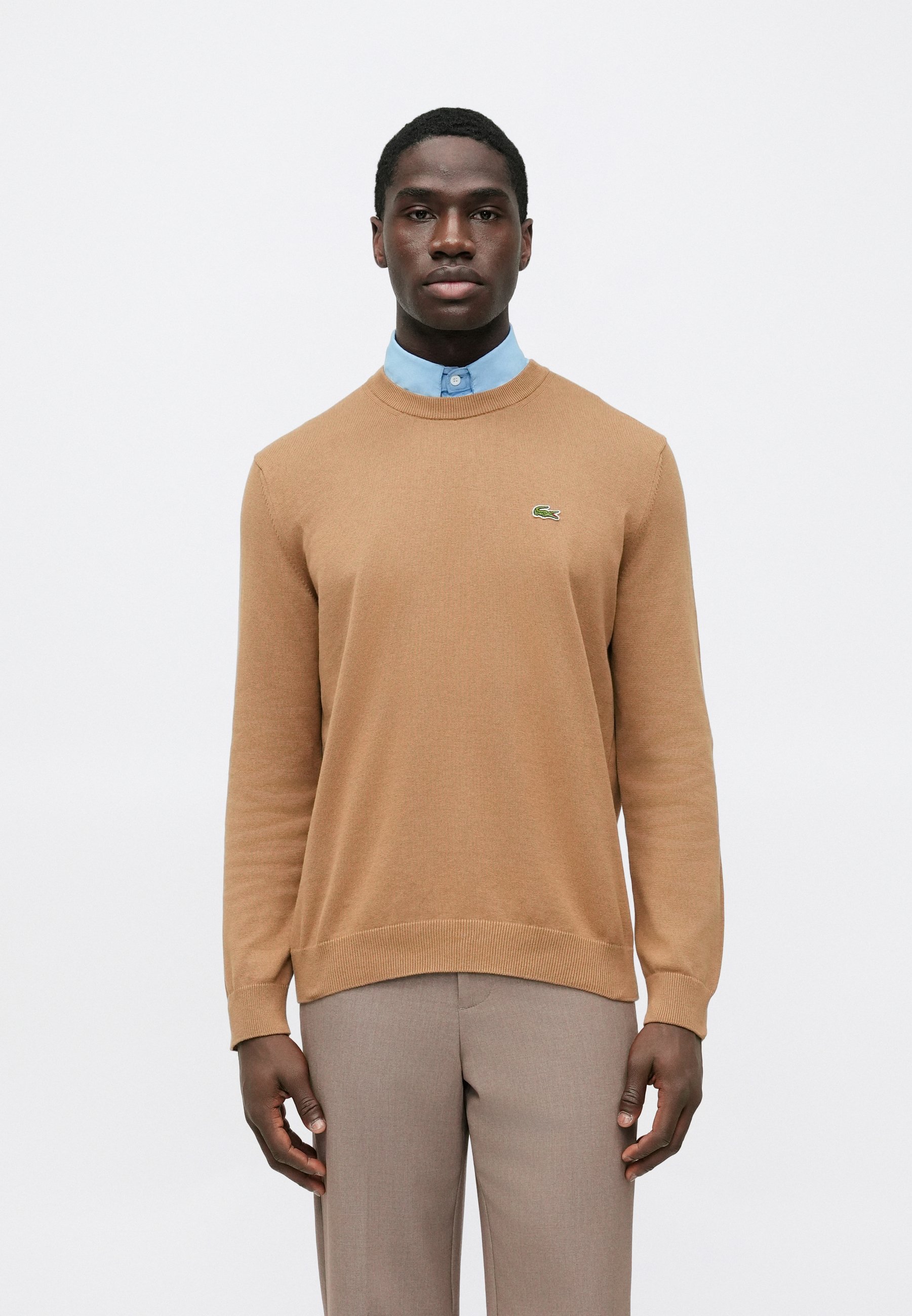 Lacoste UNISEX - Strickpullover - date brown/braun - Zalando