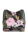 PRO THE POP UP - CROP - Bikiniöverdel - black