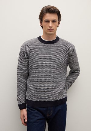 Jersey de punto - blue white