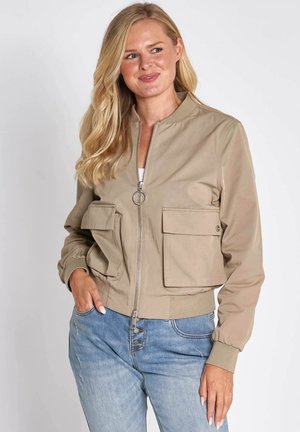 JULIE SOLID - Bomberjacke - olive