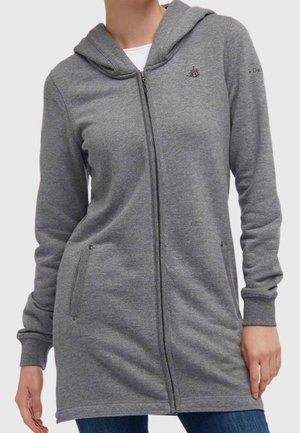 Sweat zippé - mottled grey