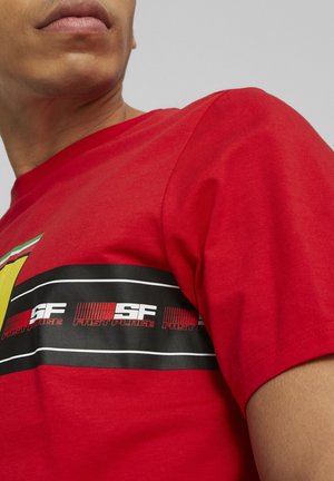 Puma, T-shirt imprimé - red