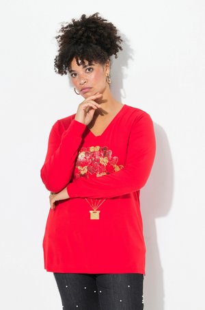 LANGARMSHIRT, CLASSIC FIT - Langarmshirt - red