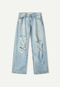 RIPPED BOYFRIEND - Relaxed fit jeans - blue denim