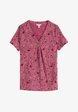 Seasalt Cornwall, SEASALT CORNWALL BARNOON TOP - T-shirt con stampa - pink - plant cuttings rosa