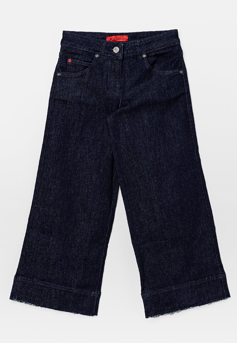 MAX&Co. Relaxed fit jeans donkerblauw