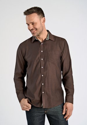 Jack's Sportswear BOX - Hemd - dk brown