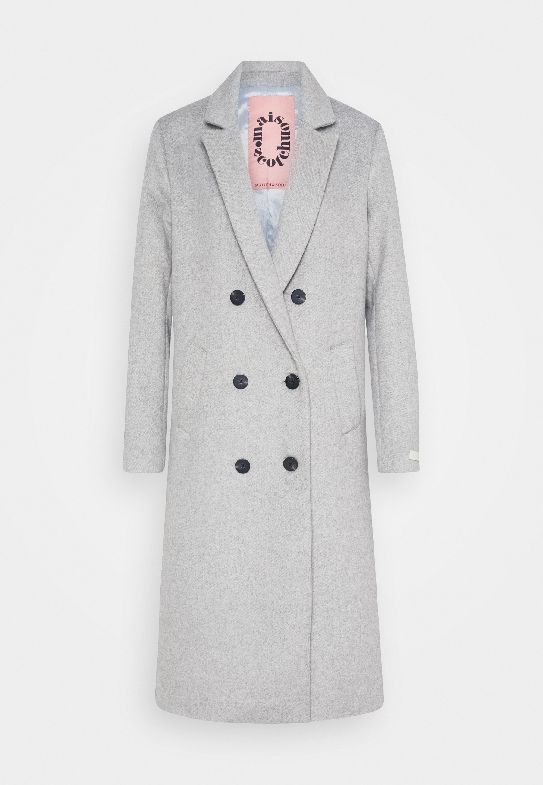 tailored double breasted coat