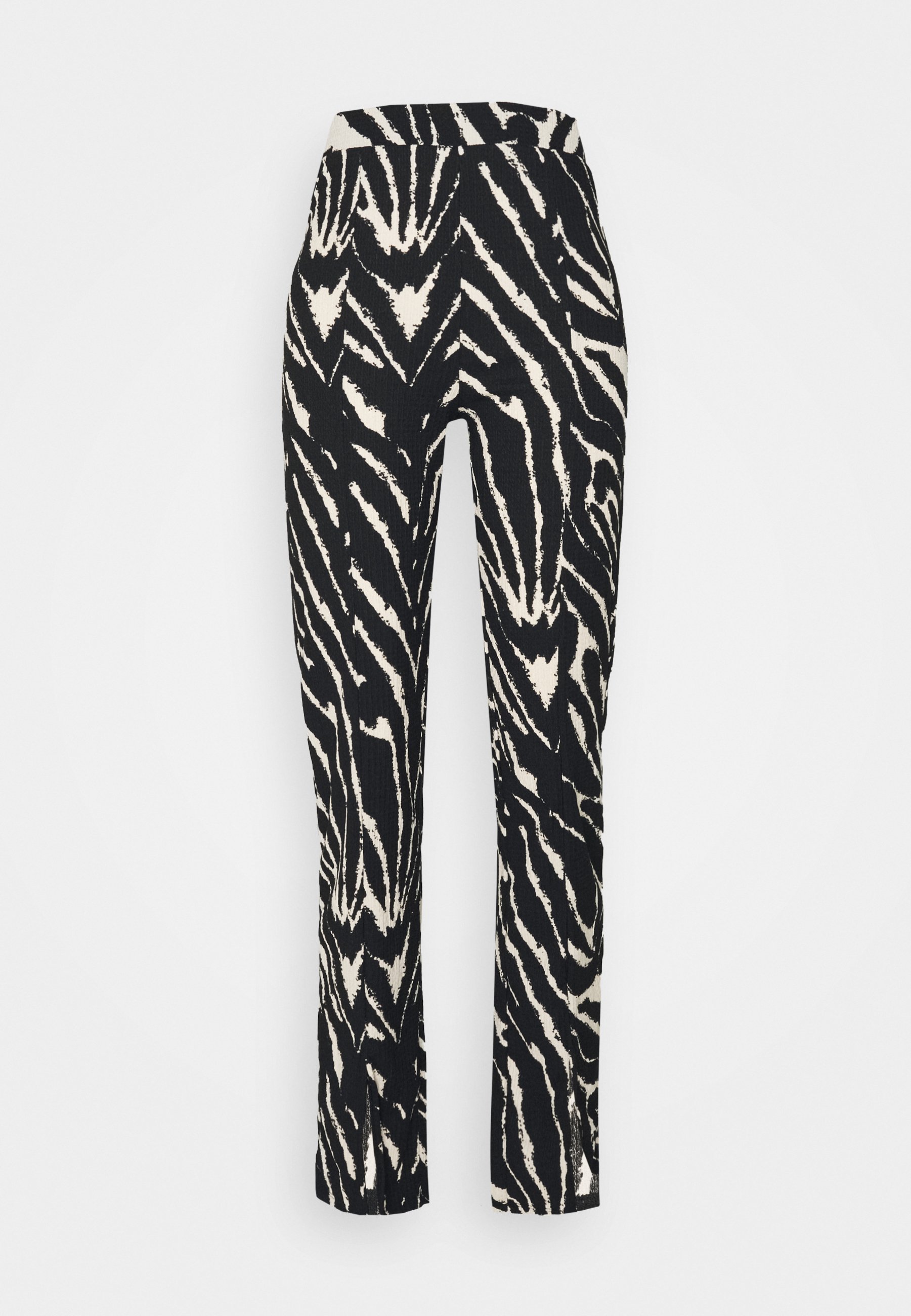 White black trousers