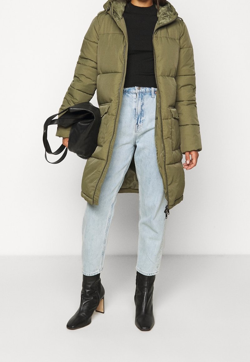 Object Petite Winter coat khaki (Pre-owned)