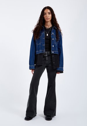 Dr.Denim, ELBA MID BOOTCUT - Bootcut jeans - tar aged black