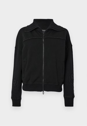 MILLY ZIP  - Majica s kapuljačom i patentnim zatvaračem - black