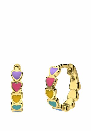 COLOURFUL - Boucles d'oreilles - gold - coloured