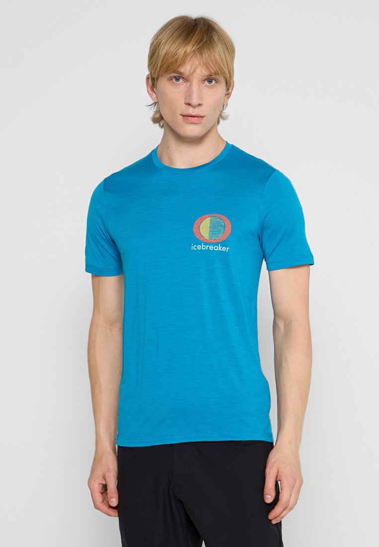 Icebreaker Sport T-shirt blauw Icebreaker Sport T-shirt blauw