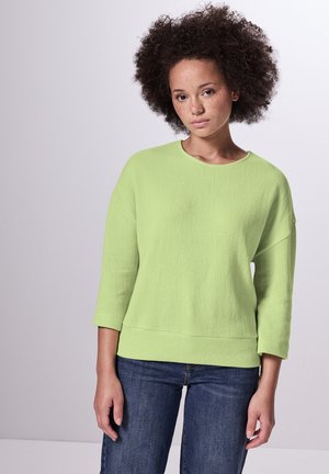 Street One Studio STRUKTUR - Langarmshirt - grün