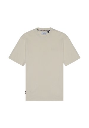 Aquascutum, AQUASCUTUM SHIRT CONTRAST POCKET T-SHIRT - T-Shirt basic - beige