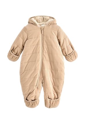 WITH PILE - Strampler - beige