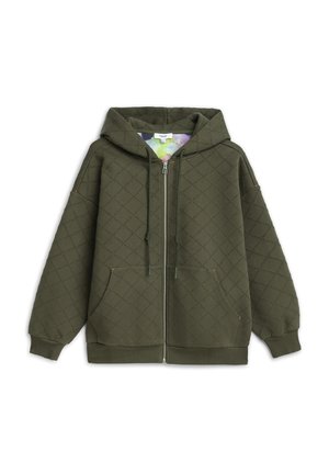 Twist, TEXTURED - Zip-up sweatshirt - green