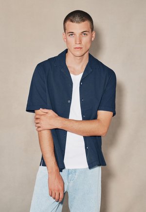 Next, REGULAR FIT - EDIT SHORT SLEEVE - Chemise - navy