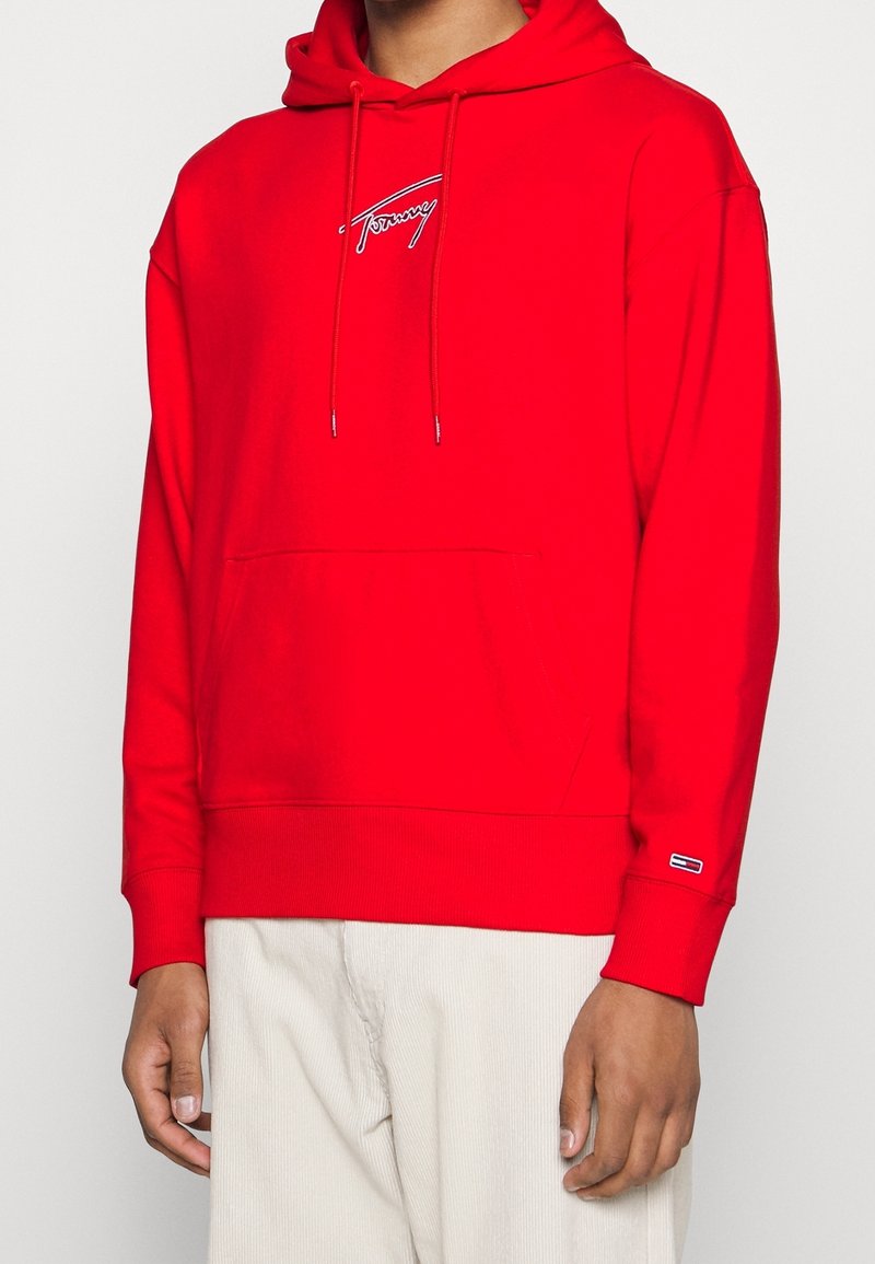 Tommy Jeans Jersey con capucha - red