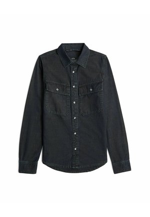 G-STAR, 2-POCKET REGULAR SHIRT - Overhemdblouse - worn in asphalt