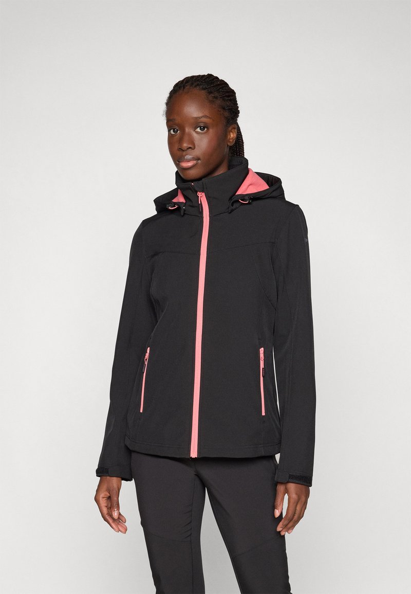 Icepeak BRENHAM - Veste softshell - black