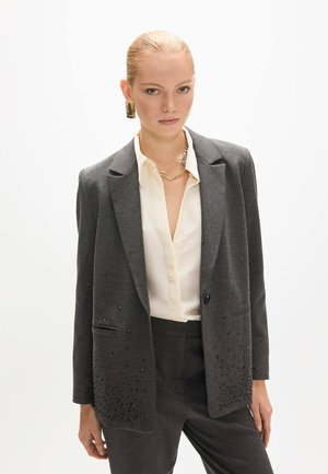 LOLA CASADEMUNT, WOMEN - Abrigo corto - heather grey