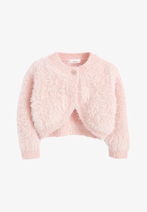 Next, SPARKLE FLUFFY SHRUG - Gilet - pink